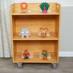 Excellerations® Chunky Wood Animal Puzzles, Set of 6
