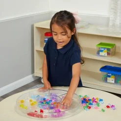 Excellerations® Classroom Clear Trays & Manipulatives - 874pcs