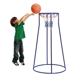 Excellerations® Classroom Hoop Ball Goal (School Age Height) 4.25' Tall