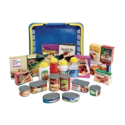 Excellerations® Classroom Starter Kit Food - 61 Pieces with Storage Bin