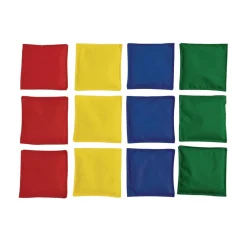 Excellerations® Colored Beanbags - Set of 12