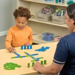Excellerations® Colorful Wooden Dominoes - 168pcs