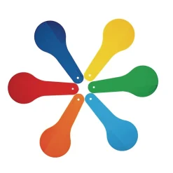 Excellerations® Color Paddles - Set of 18