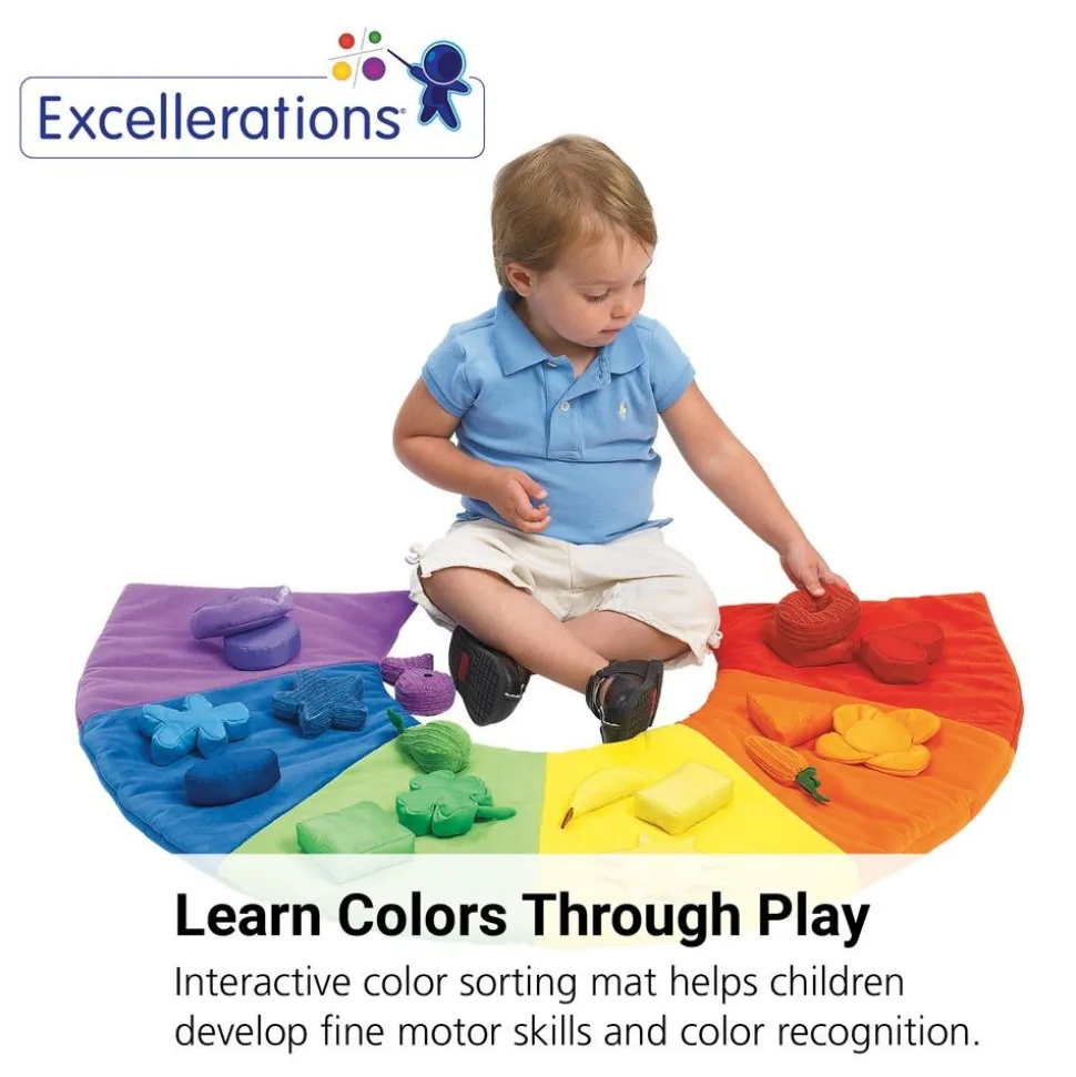Excellerations® Color Sorting Mat - 20 Pieces