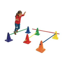 Excellerations® Cone Activity Set with 48" Poles