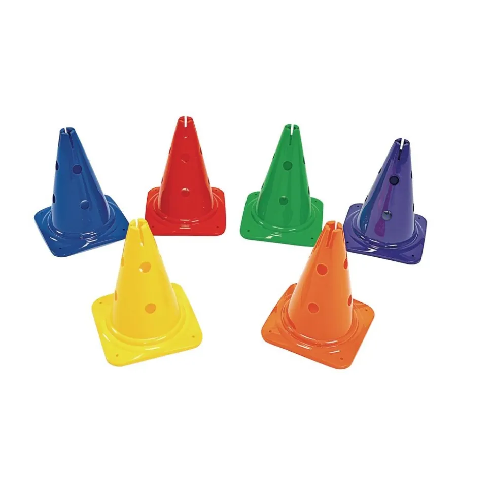 Excellerations® Cones with Holes - Set of 6