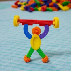 Excellerations® Creative Connectors - 168 Interlocking Pieces & 10 Activity Cards