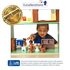 Excellerations® Crescent Doll House