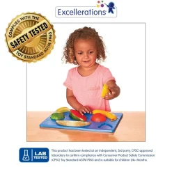 Excellerations® 3D Chunky Food Puzzle - Fruits