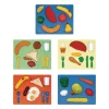 Excellerations® 3D Chunky Food Puzzles Set of All 5