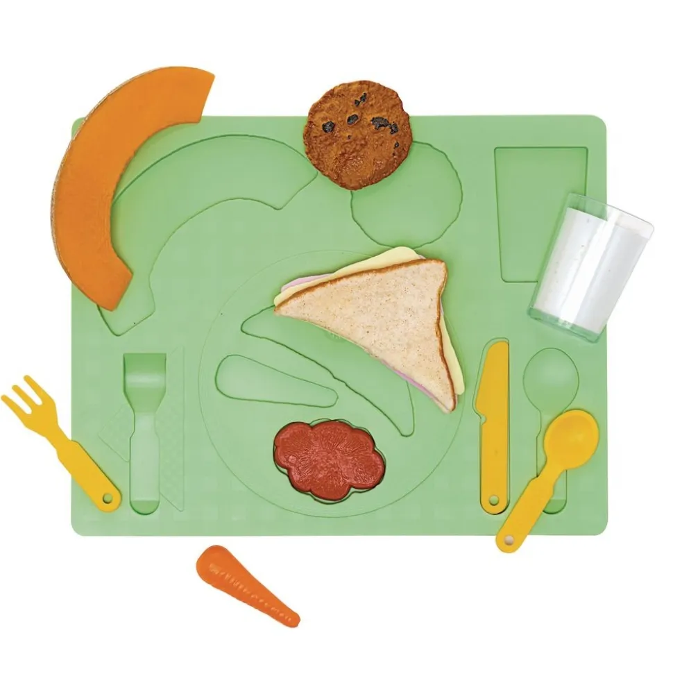 Excellerations® 3D Chunky Food Puzzle- Lunch