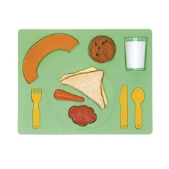 Excellerations® 3D Chunky Food Puzzle- Lunch