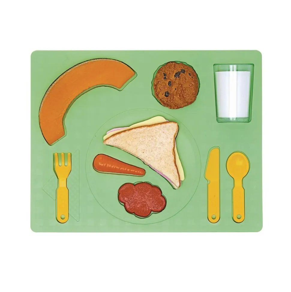 Excellerations® 3D Chunky Food Puzzle- Lunch