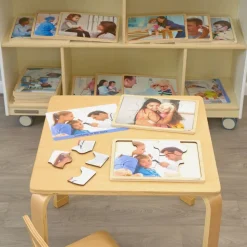 Excellerations® Disabilities & Doctor Puzzles - Set of 18 Wooden Puzzles