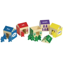 Excellerations® earlySTEM™ Colors & Counting Houses 20 Pieces