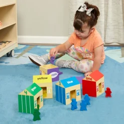 Excellerations® earlySTEM™ Colors & Counting Houses 20 Pieces