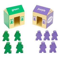 Excellerations® earlySTEM™ Colors & Counting Houses 20 Pieces