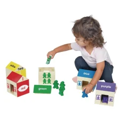 Excellerations® earlySTEM™ Colors & Counting Houses 20 Pieces