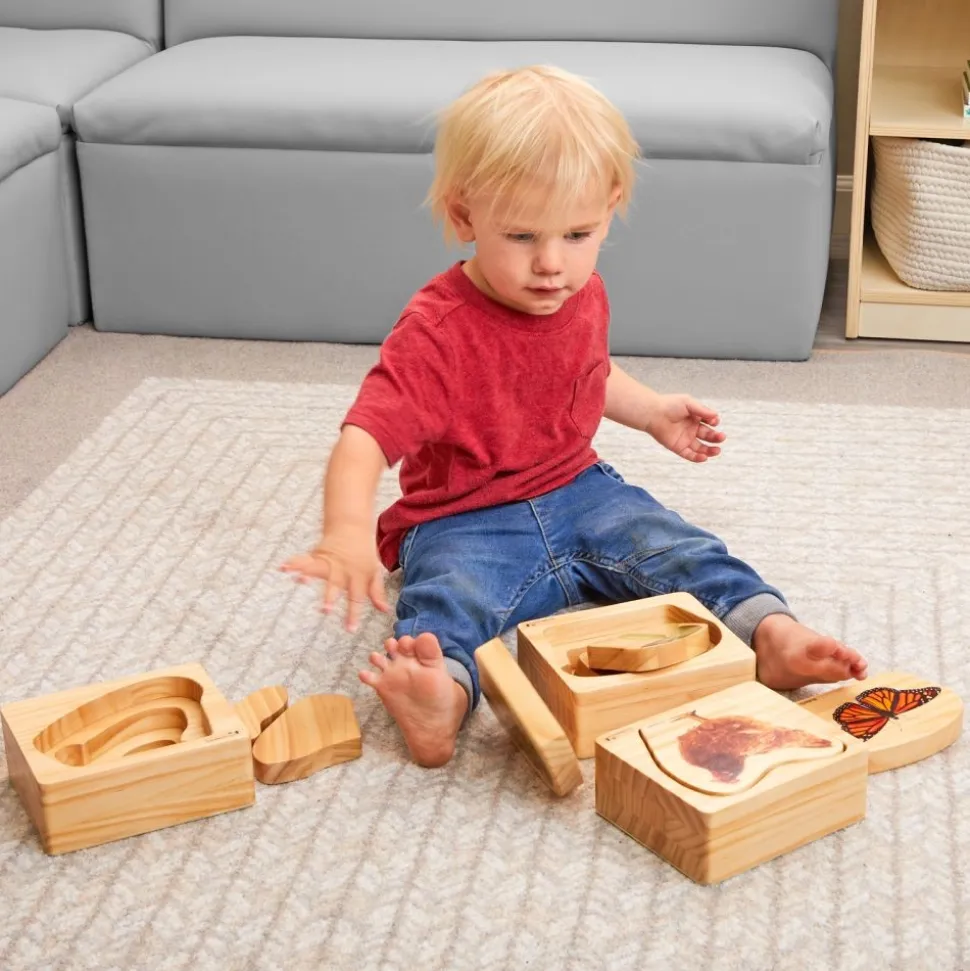 Excellerations® earlySTEM™ Life Cycles Nesting Puzzles - Set of 3