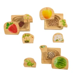 Excellerations® earlySTEM™ Life Cycle Nesting Puzzles - Fruit - Set of 3