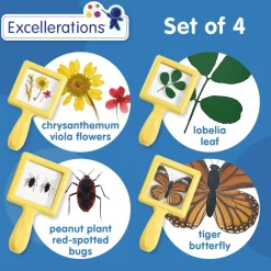 Excellerations® earlySTEM™ Specimen Viewers - Set of 4