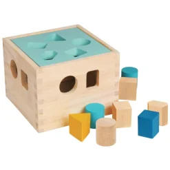 Excellerations® earlySTEM™ Sustainably Harvested Rubberwood Shape Sorter