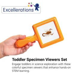 Excellerations® earlySTEM™ Toddler Specimen Viewers - Set of 4