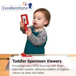 Excellerations® earlySTEM™ Toddler Specimen Viewers - Set of 4