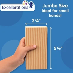 Excellerations® earlySTEM™ Toddler Soft & Smooth Unit Blocks Set of 40