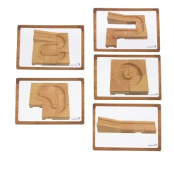 Excellerations® earlySTEM™ Wooden Ball Maze Puzzle Cubes