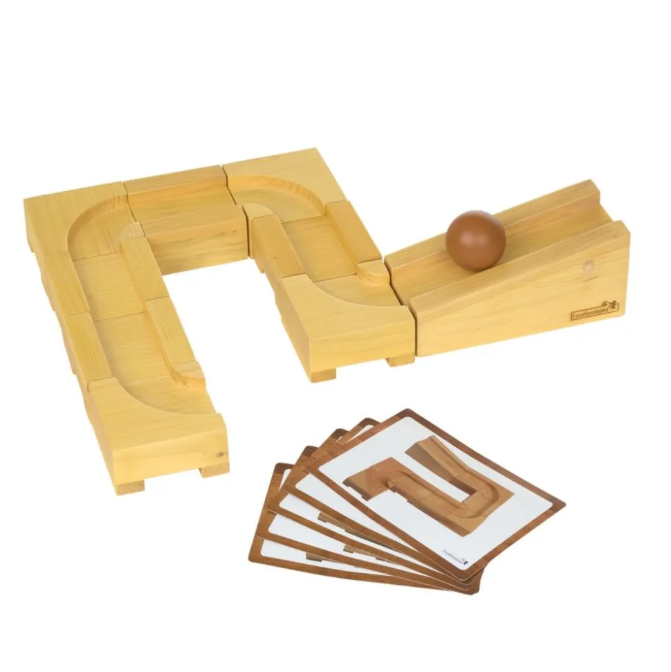 Excellerations® earlySTEM™ Wooden Ball Maze Puzzle Cubes