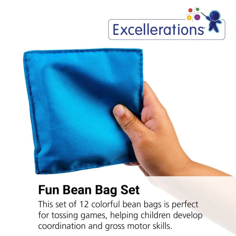 Excellerations® Easy Toss Bean Bags - Set of 12