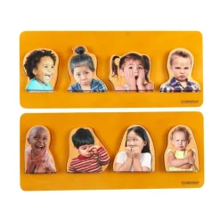 Excellerations® Emotion Puzzles for Toddlers - Set of 2