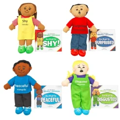 Excellerations® Emotions Books and Dolls - Set of 8