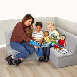 Excellerations® Emotions Books, Dolls and Blocks Kit 2 - 4 books 4 dolls 16 blocks