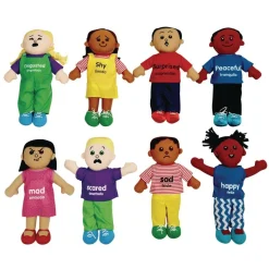 Excellerations® Emotions Book and Dolls Full Set - 8 books 8 dolls