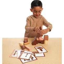 Excellerations® Engineered Blocks - 22 Pieces in Natural Colors