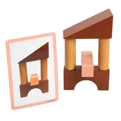 Excellerations® Engineered Blocks - 22 Pieces in Natural Colors