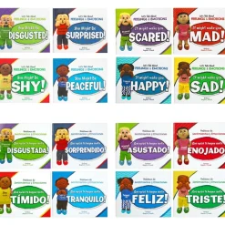 Excellerations® English & Spanish Emotions Book Full Set - 16 books