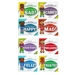 Excellerations® English & Spanish Emotions Book Set 1 - 8 books