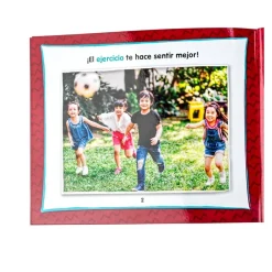 Excellerations® English & Spanish Let's Talk About Being Healthy - 8 books