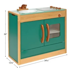 Excellerations® EverGrow™ Rubberwood Play Combo Kitchen
