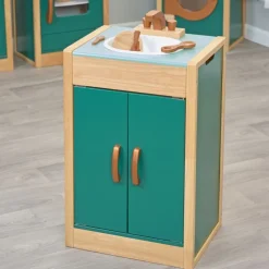 Excellerations® EverGrow™ Rubberwood Play Kitchen Set of 4