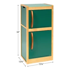 Excellerations® EverGrow™ Rubberwood Play Kitchen Set of 4