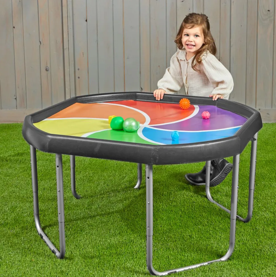 Excellerations® Explorer Tuff Tray Color Pinwheel Playmat