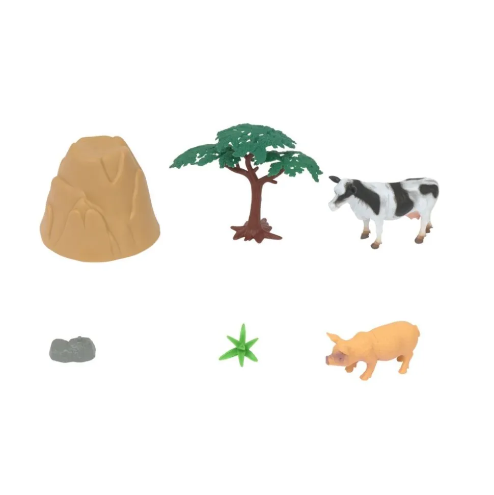 Excellerations® Farm Animal Bucket - Set of 31 Pieces