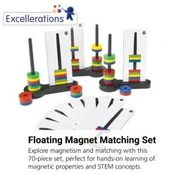 Excellerations® Floating Magnet Matching Set - 70 Pieces