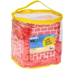 Excellerations® Foam Brick Blocks - Set of 68