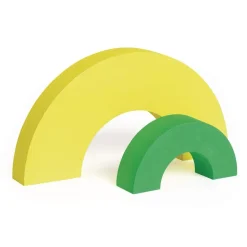 Excellerations® Foam Unit Floor Blocks - 126 Pieces