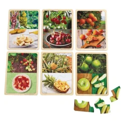 Excellerations® Fruit Photo Puzzles Set of 6
